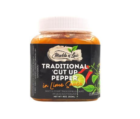 Mudda n Law Lime Cut up Pepper 250ml