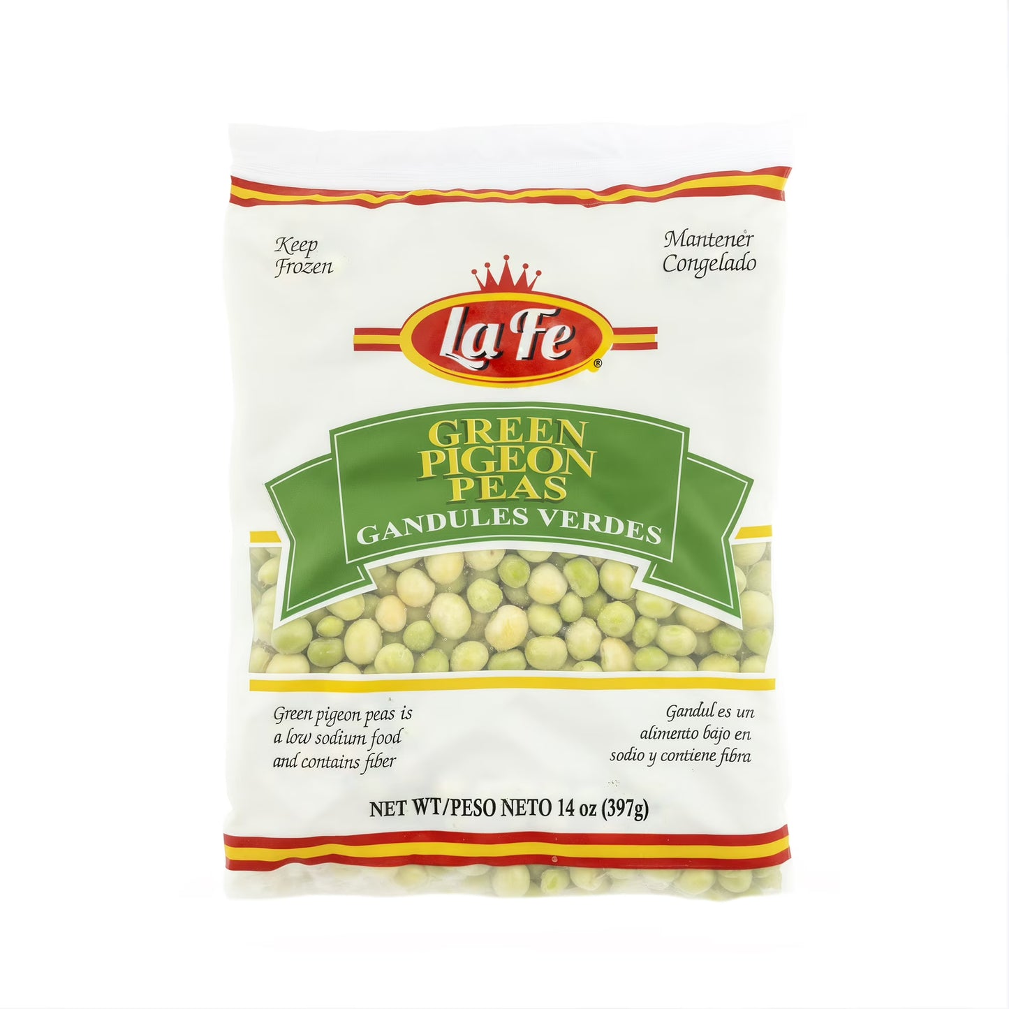 La Fe Pigeon Peas-14 oz