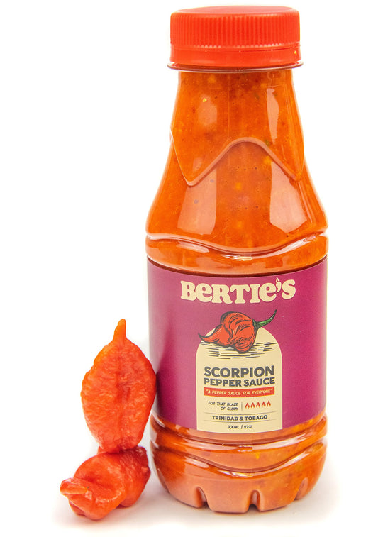 Bertie's Scorpion Pepper Sauce - 300ml