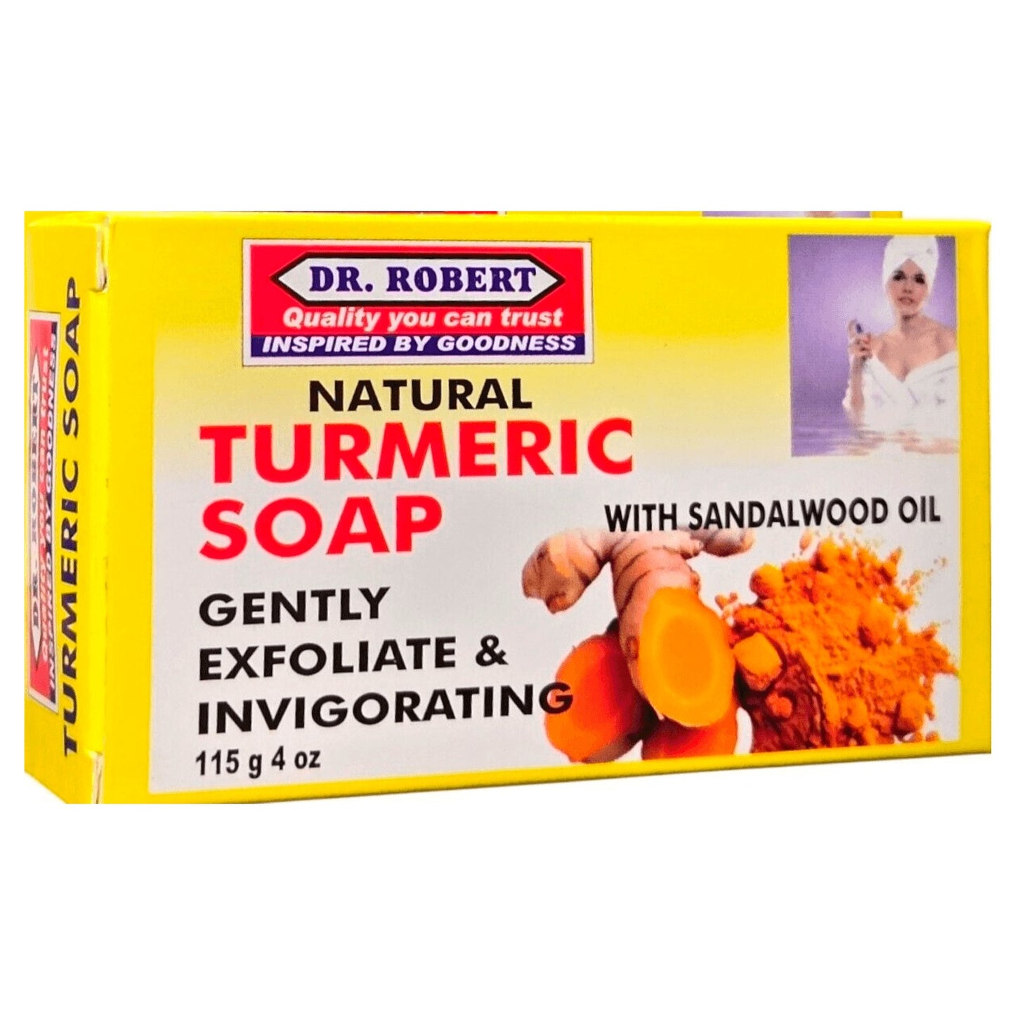 Dr. Roberts Turmeric Soap with SandalWood oil