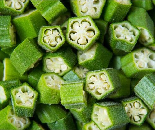 Frozen Ochro (Okra) - (Cut Up)- 2lb
