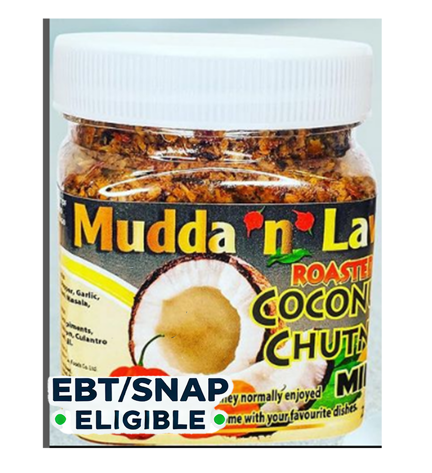 Mudda n law Roasted Coconut Chutney Mild - (250ml)