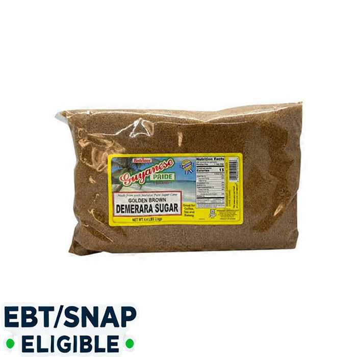 Guyanese Brown Demerara Gold Sugar 4.4lb