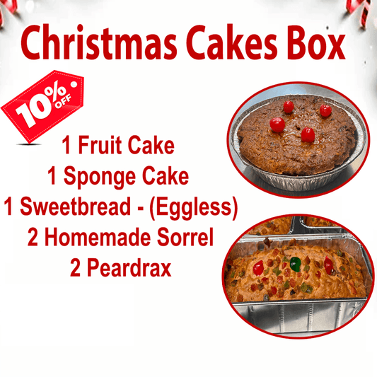 Tasty Christmas Cake Box