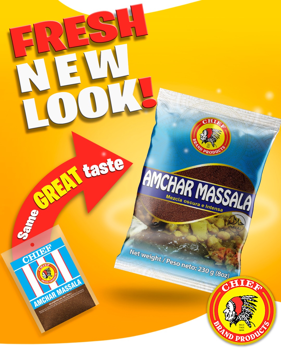 Chief Amchar Masala- 500G – All From 1 Supplier DBA Liberty West Indian ...