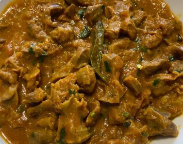 Curry Chicken Gizzard