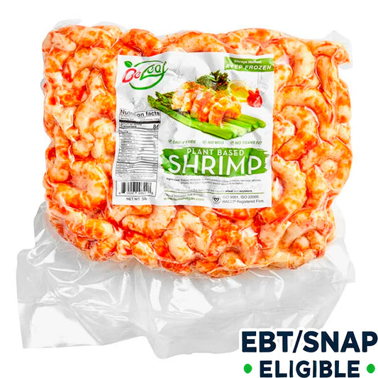 Beleaf Plant-Based Vegan Jumbo Shrimp 5 lb. - 2/Case