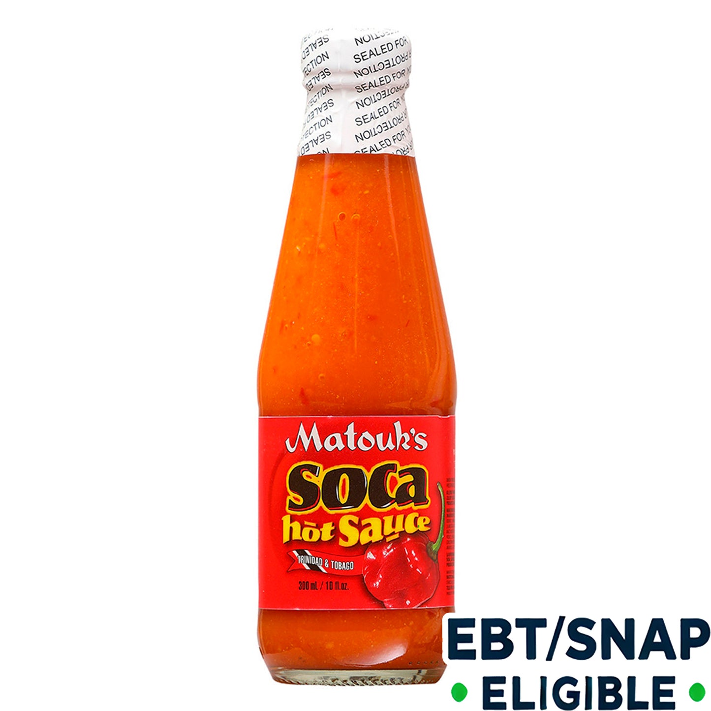 Matouks Hot Soca Pepper Sauce 10 oz