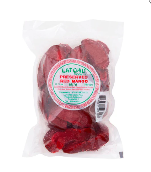 Lat Chiu Preserved Red Mango (Mild)