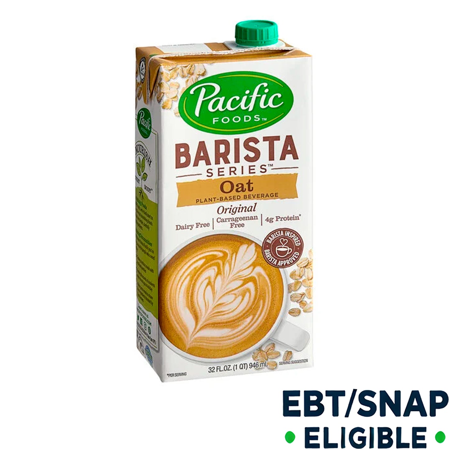 Pacific Foods Barista Series Oat Milk 32 fl. oz. - 12/Case