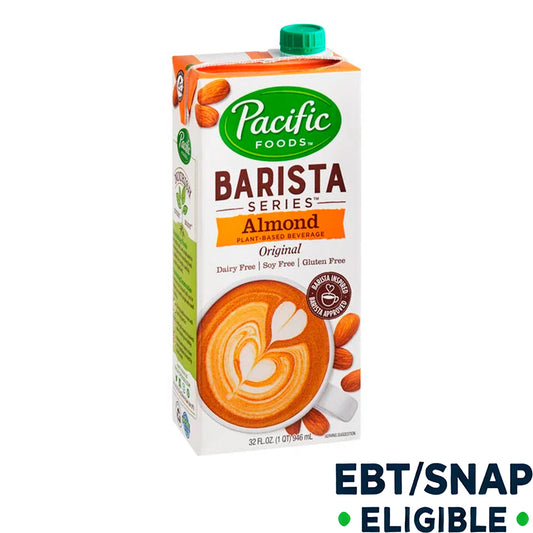 Pacific Foods Barista Series Almond Milk 32 fl. oz. - 12/Case