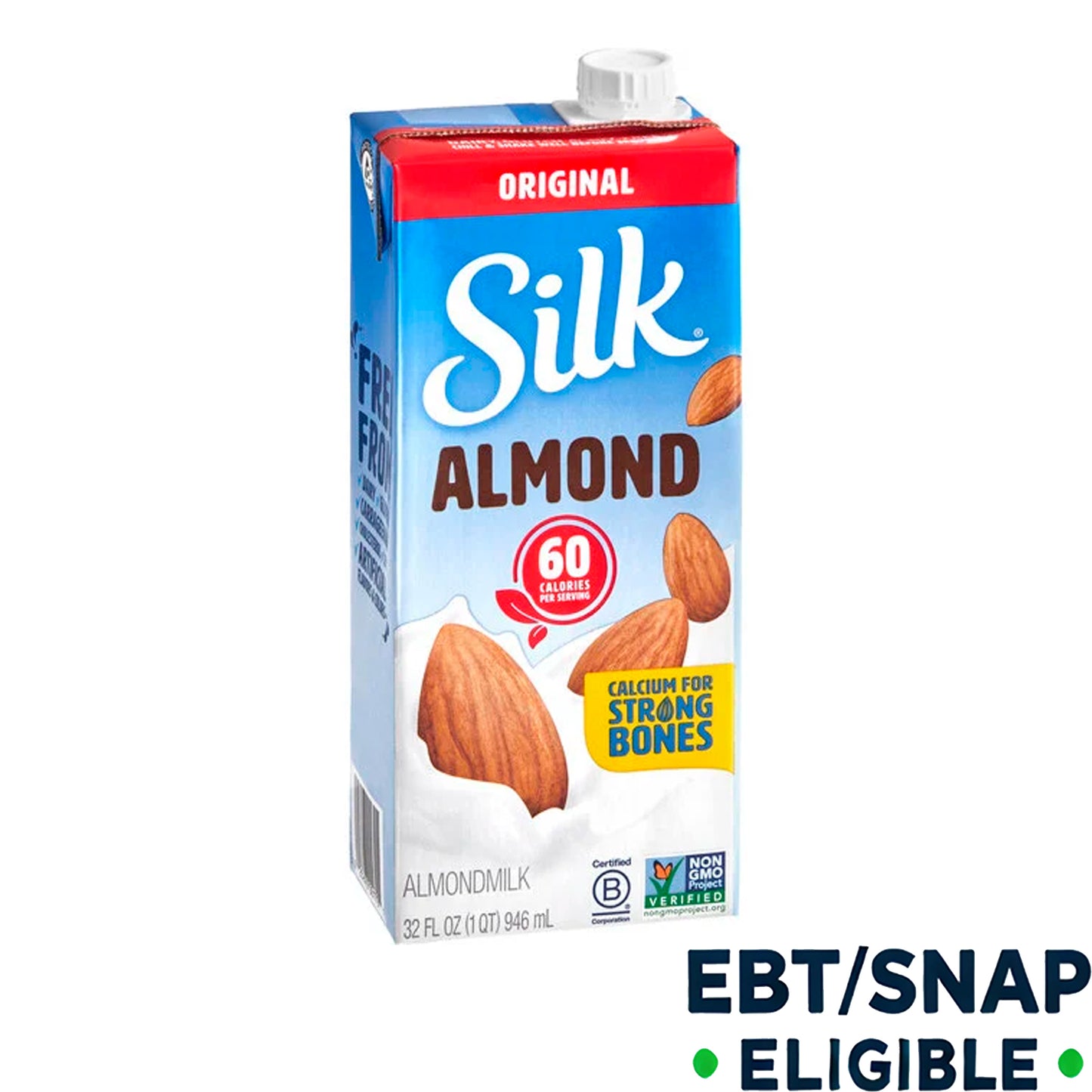 Silk Almond Milk 32 fl. oz. - 6/Case