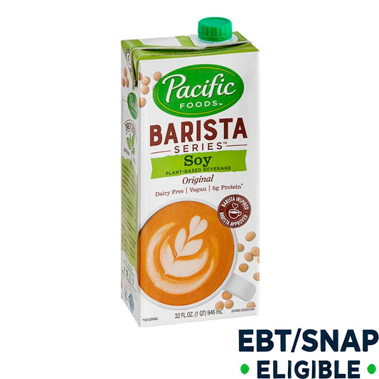 Pacific Foods Barista Series Soy Milk 32 fl. oz. - 12/Case