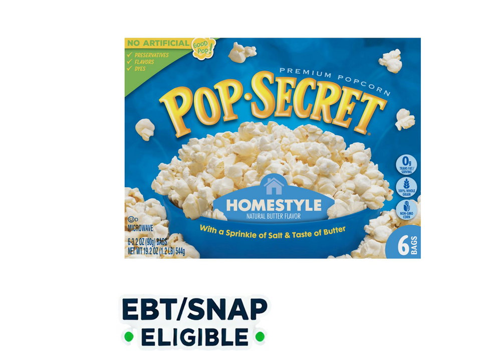 POP SECRET - HOMESTYLE POPCORN