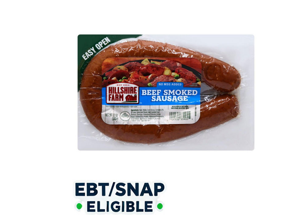 Hillshire Farm - BEEF SMOKED SAUSAGE