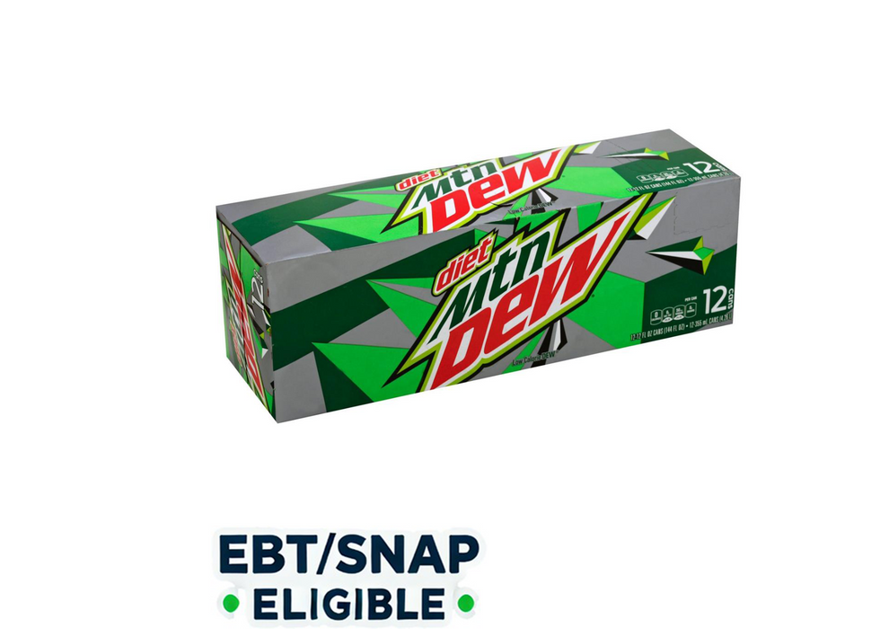 Mountain Dew - DIET SODA 12PK 12 PK CANS