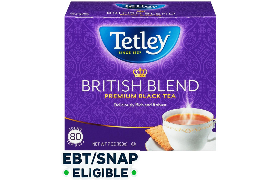 TETLEY - TEA BAGS BRITISH BLD