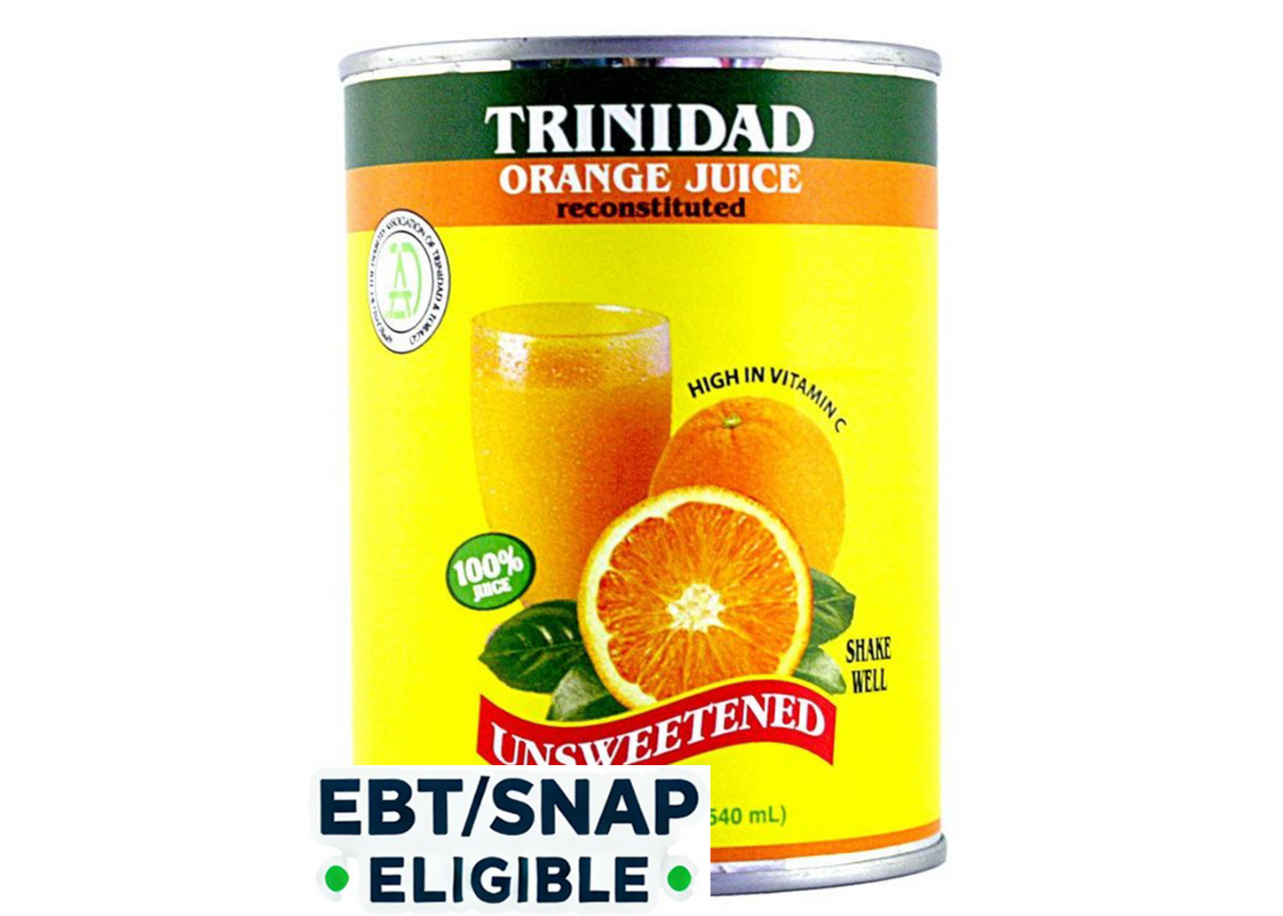 Trinidad Orange Juice-Unsweetened 19 OZ