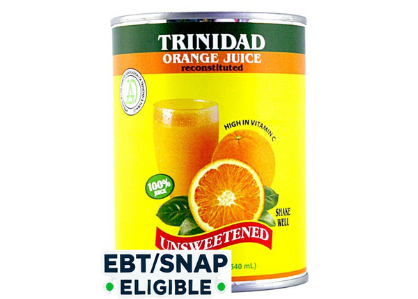 Trinidad Orange Juice-Unsweetened 19 OZ – All From 1 Supplier DBA