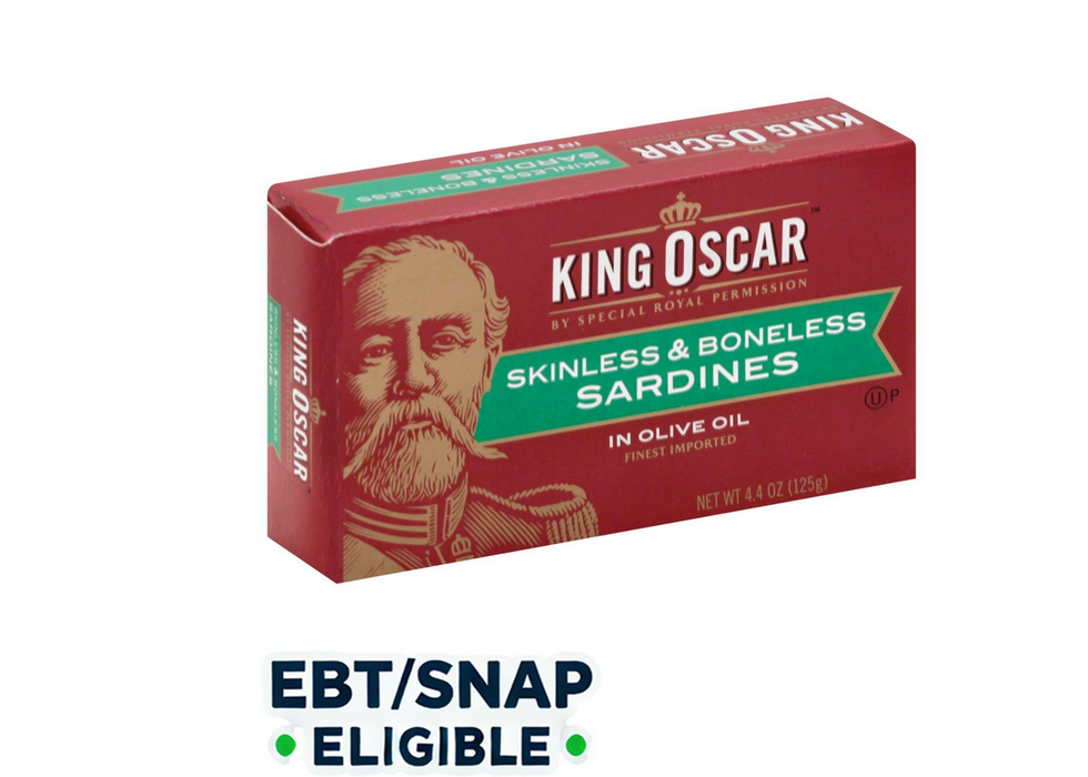 King Oscar - SKINLESS BONELESS SARDINES