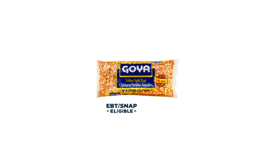 Goya Yellow Split Peas Bag 16 oz