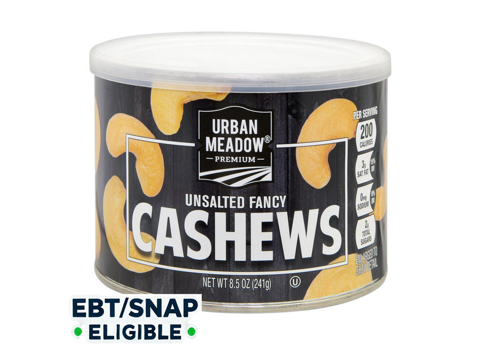 Urban Meadow - UNSALTED FANCY CASHEWS