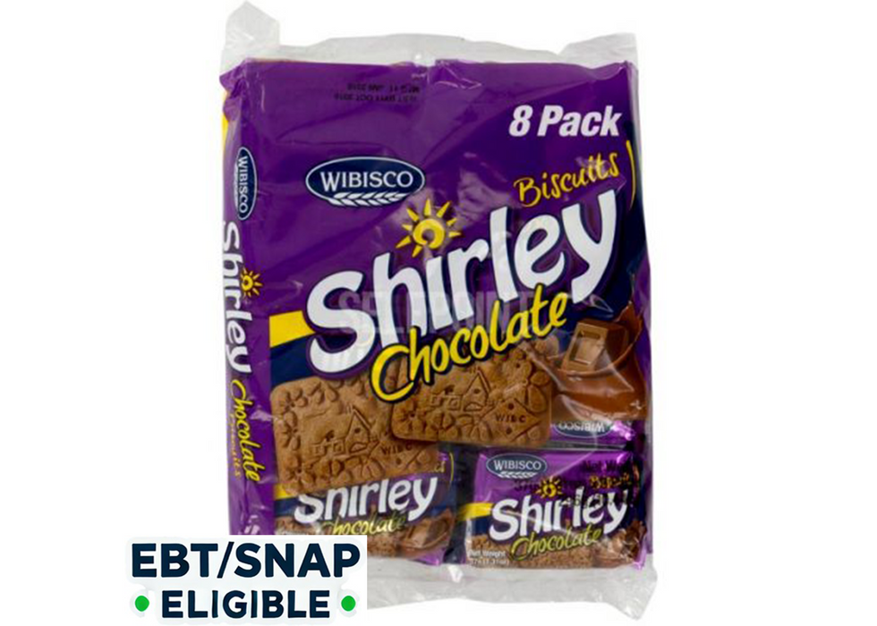 Shirley Biscuits 8 pack- Chocolate Flavor