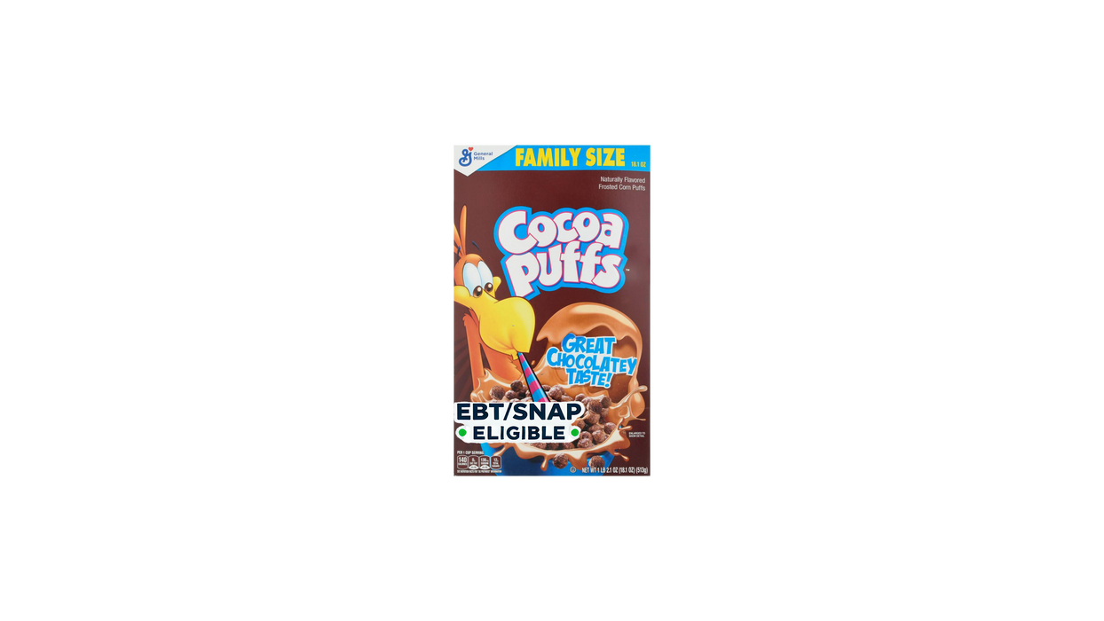 GENERAL MILLS - COCOA PUFFS CHOCOLATE BREAKFAST CEREAL