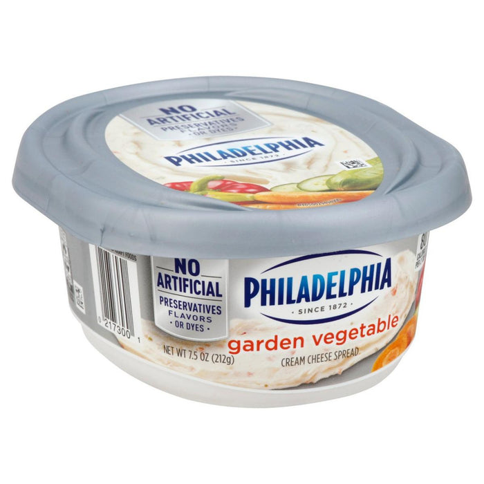 Philadelphia - CREAM CHEESE GARDEN VEGETABLES