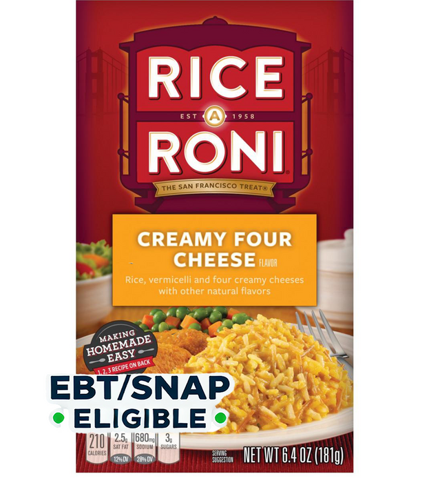 RICE-A-RONI - FOUR CHEESE RICE MIX