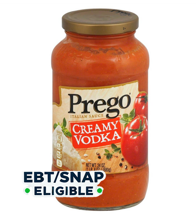 Prego Creamy Vodka Sauce 24 oz