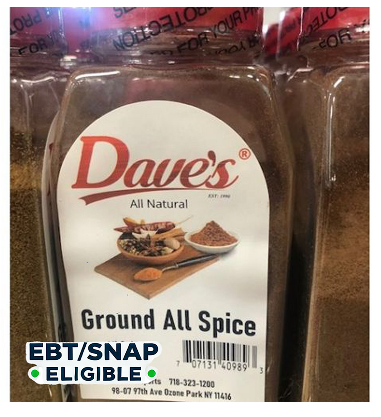 Dave's Ground All Spice 6oz