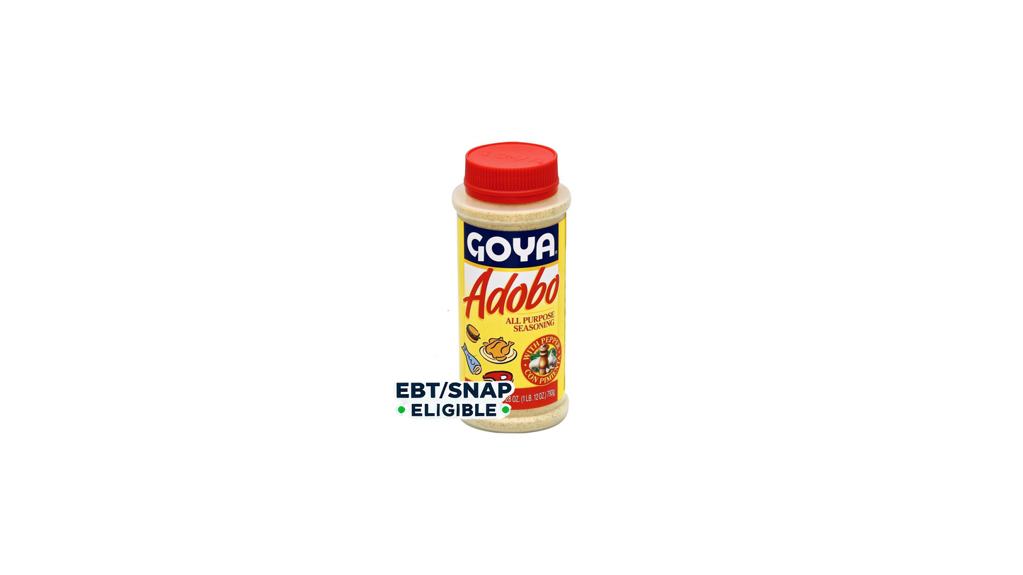 Goya All Purpose Seasoning, Adobo, with Pepper -28 oZ