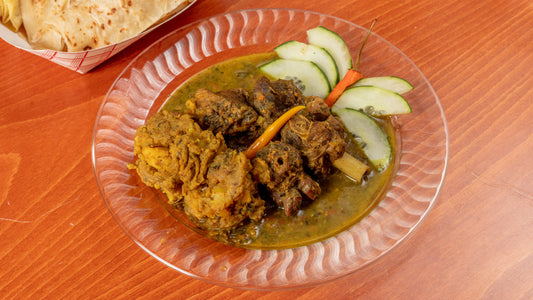 Curried Duck - Roti Meal