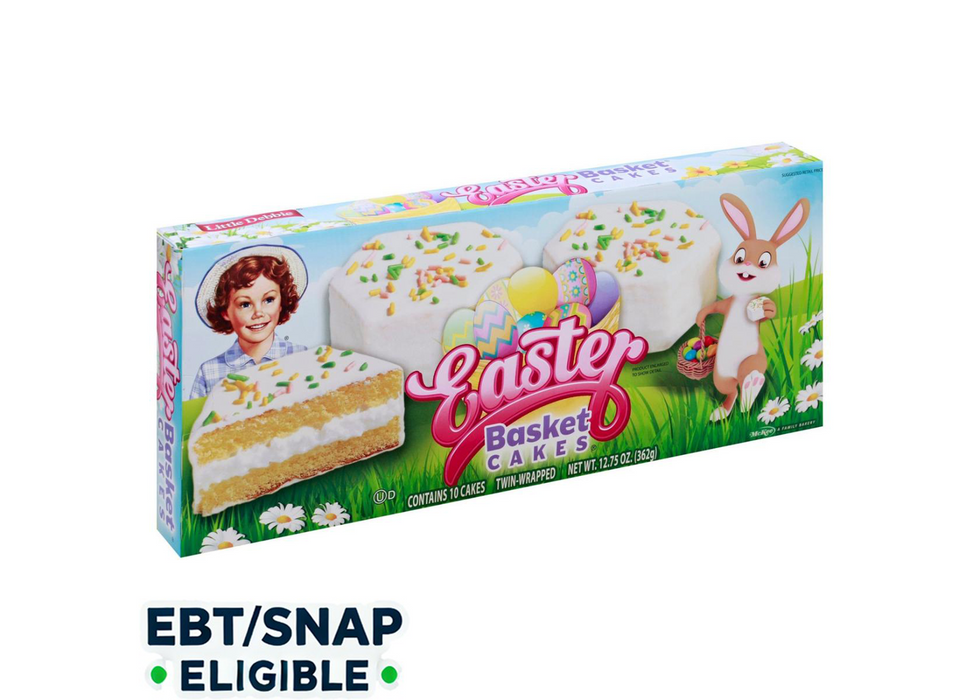 Little Debbie - CAKE EASTER BASKET VANILLA