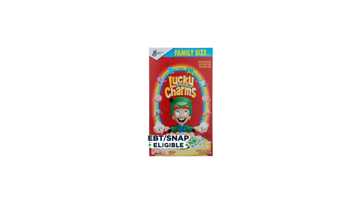 GENERAL MILLS - LUCKY CHARMS MARSHMALLOW BREAKFST CEREAL