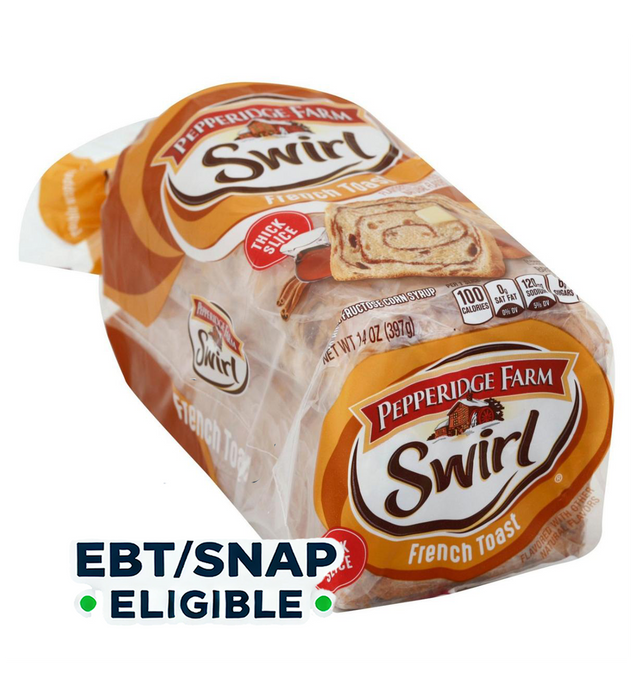 Pepperidge Farm - FRENCH TOAST SWIRL BREAD