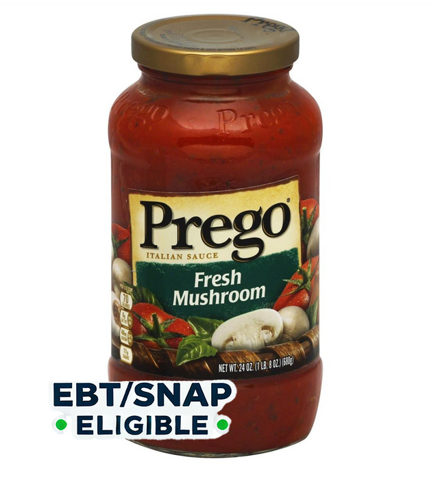 Prego Fresh Mushroom Sauce 24 oz