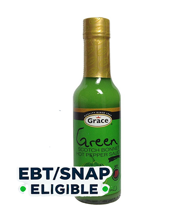 Grace Green Scotch Bonnet Pepper Sauce 4.8 OZ