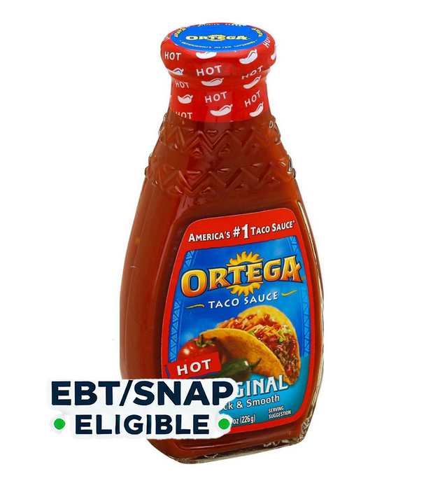 Ortega - TACO SAUCE HOT 8OZ