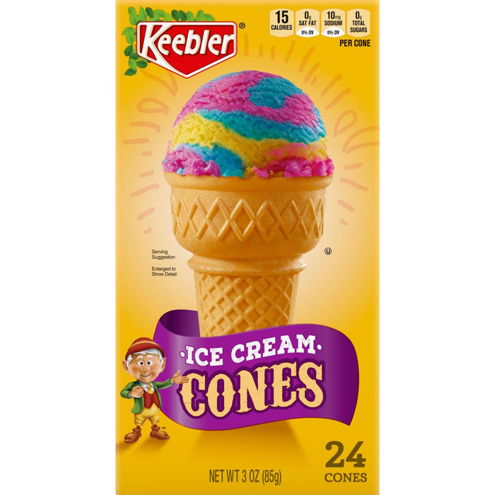 KEEBLER - ICE CREAM CONES