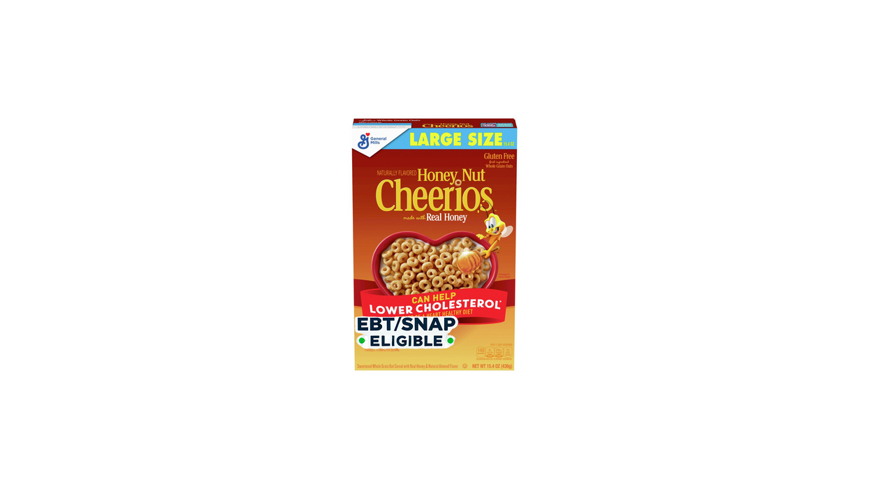 GENERAL MILLS - HONEY NUT CHEERIOS BREAKFAST CEREAL