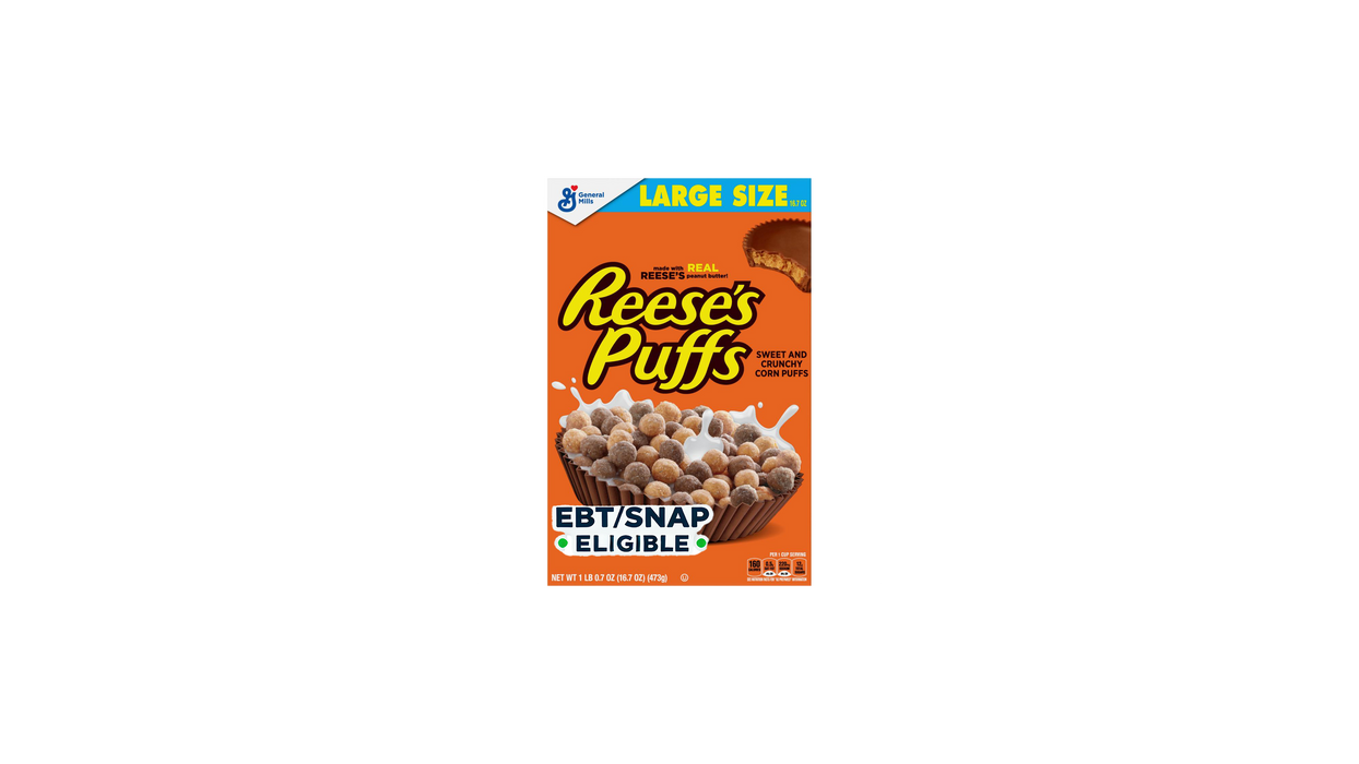 GENERAL MILLS - REESES PUFFS CHOC PEANUT BUTTER CEREAL