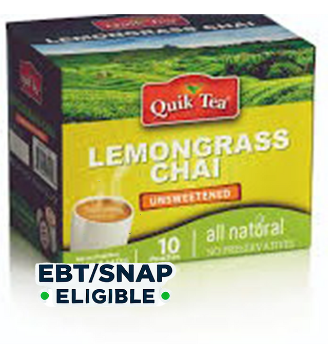 Quik Tea Lemongrass Chai 160g-10 teabags