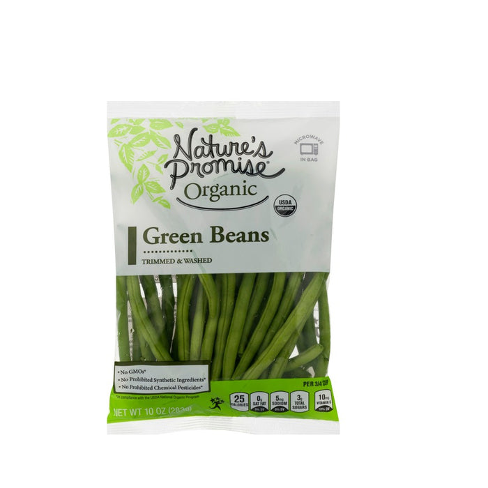 Organic Green Beans - 10 Oz Bag