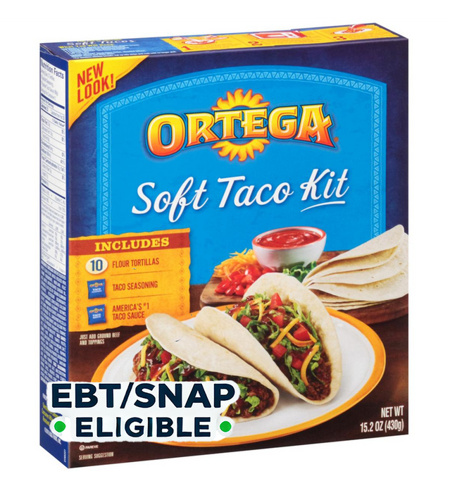 Ortega - SOFT TACO DINNER KIT - 15.2OZ