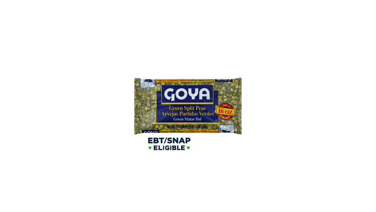 Goya Green Split Peas bag 16 oz