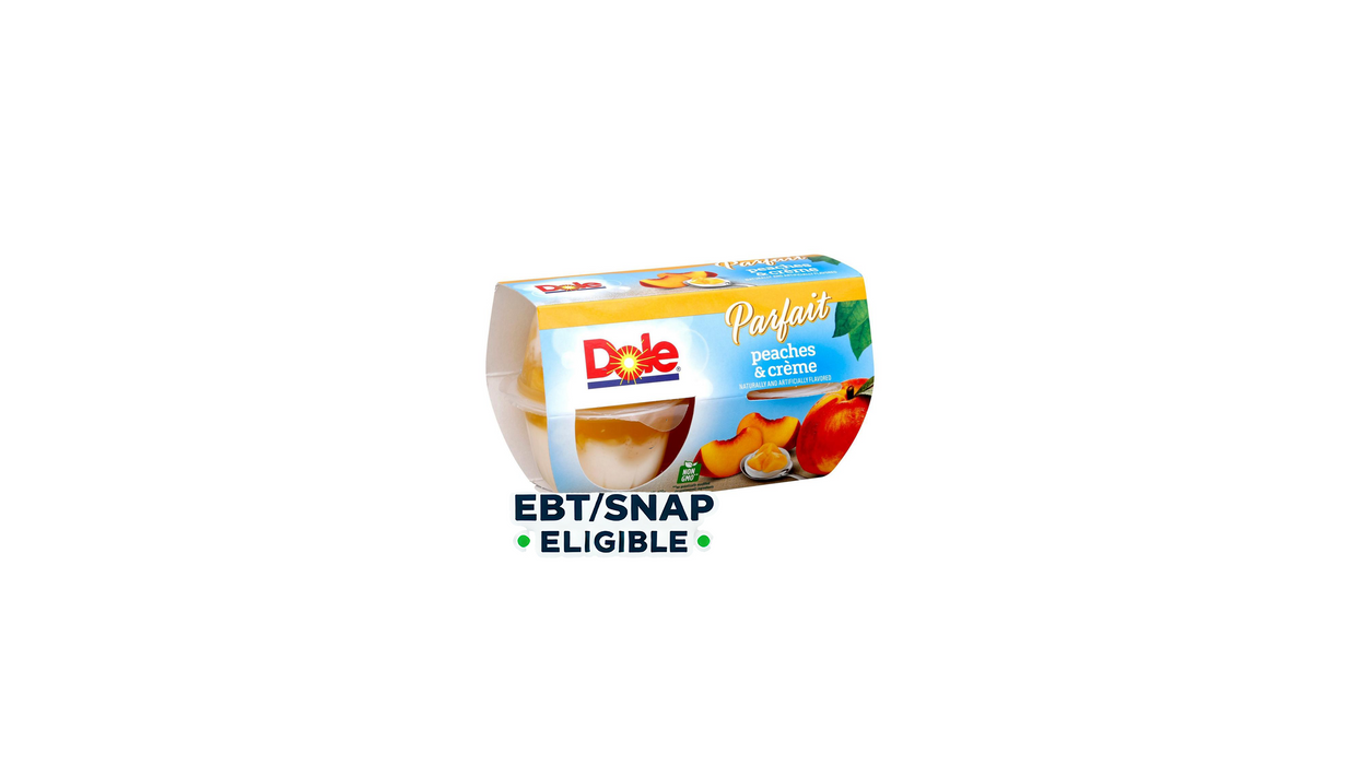 Dole - PEACHES CREME FRUIT 4 PK