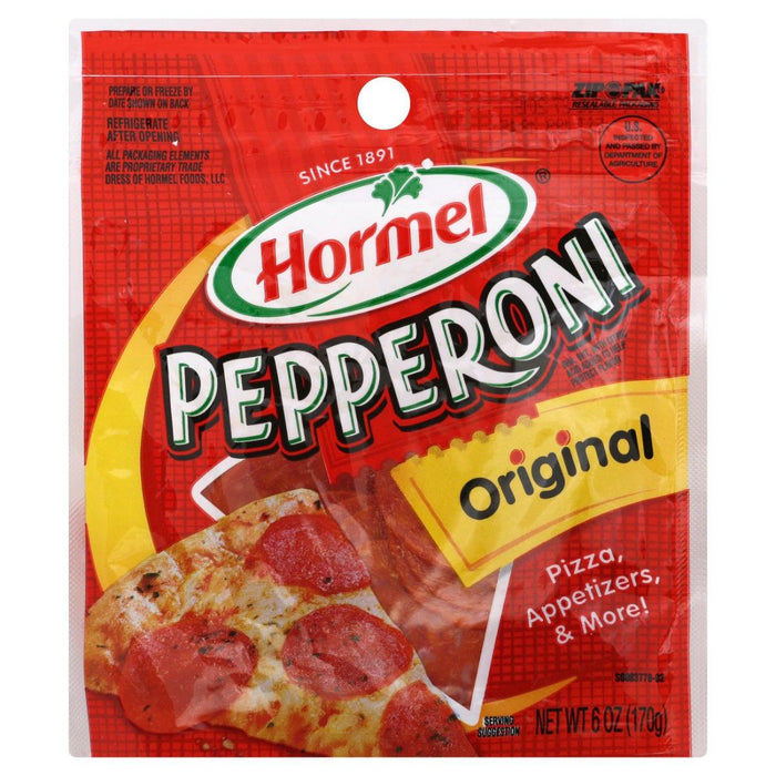 Hormel - PEPPERONI SLICED PILLOW PACK