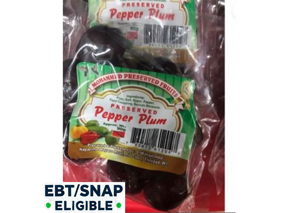 Preserved Pepper Plum